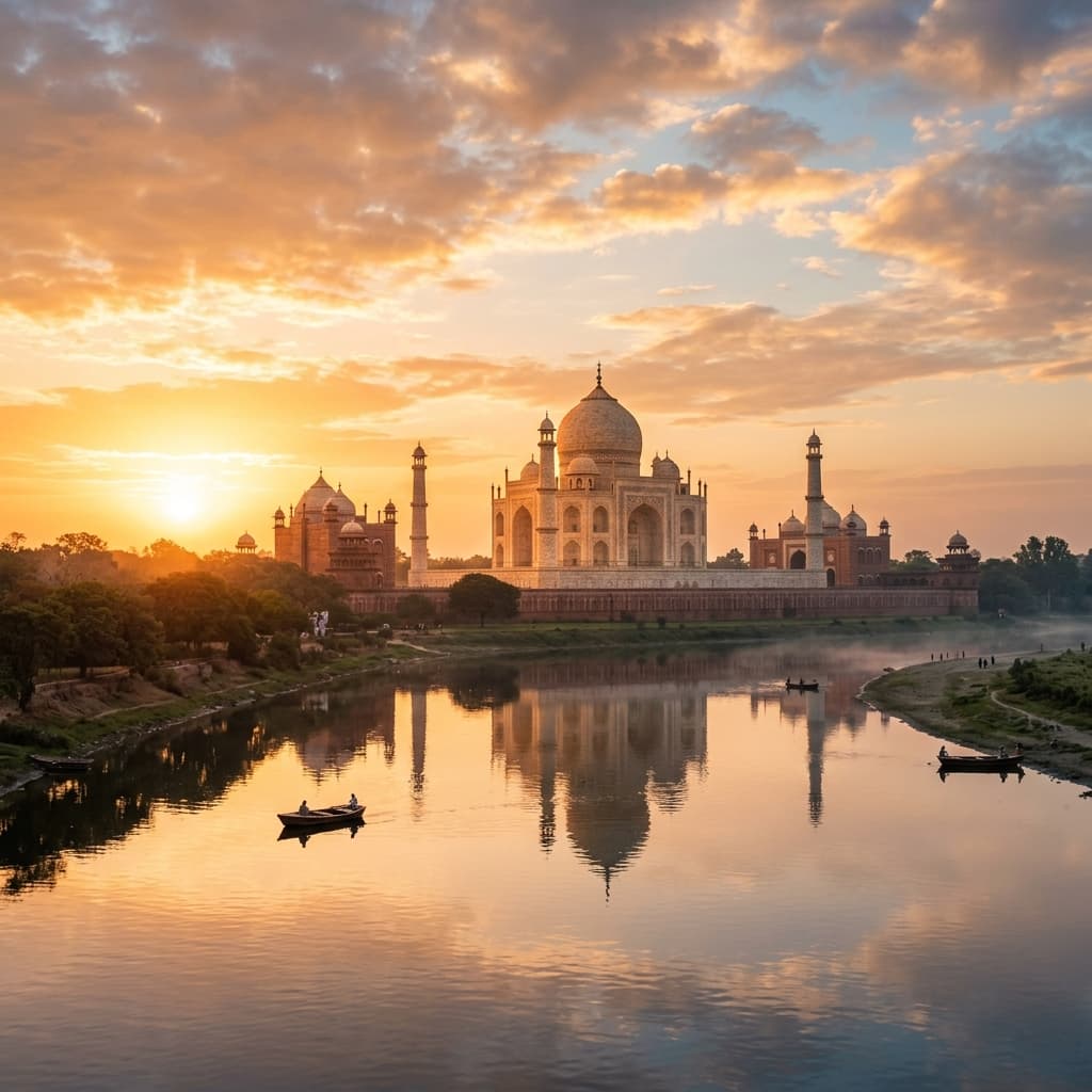 Delhi to Agra